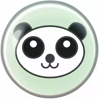 System75 Kolczyk Miś Panda 7512-0661